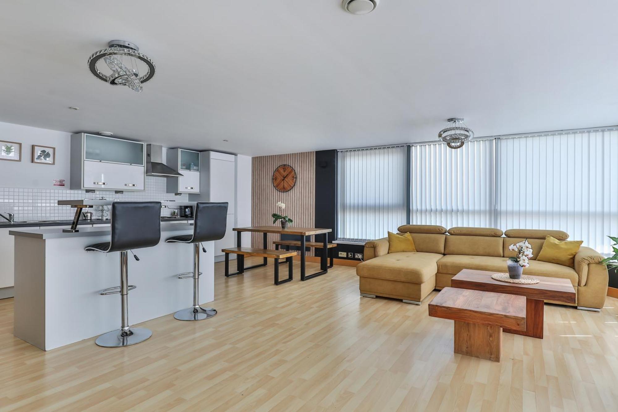 Large Central Penthouse In Leeds Leeds  Luaran gambar