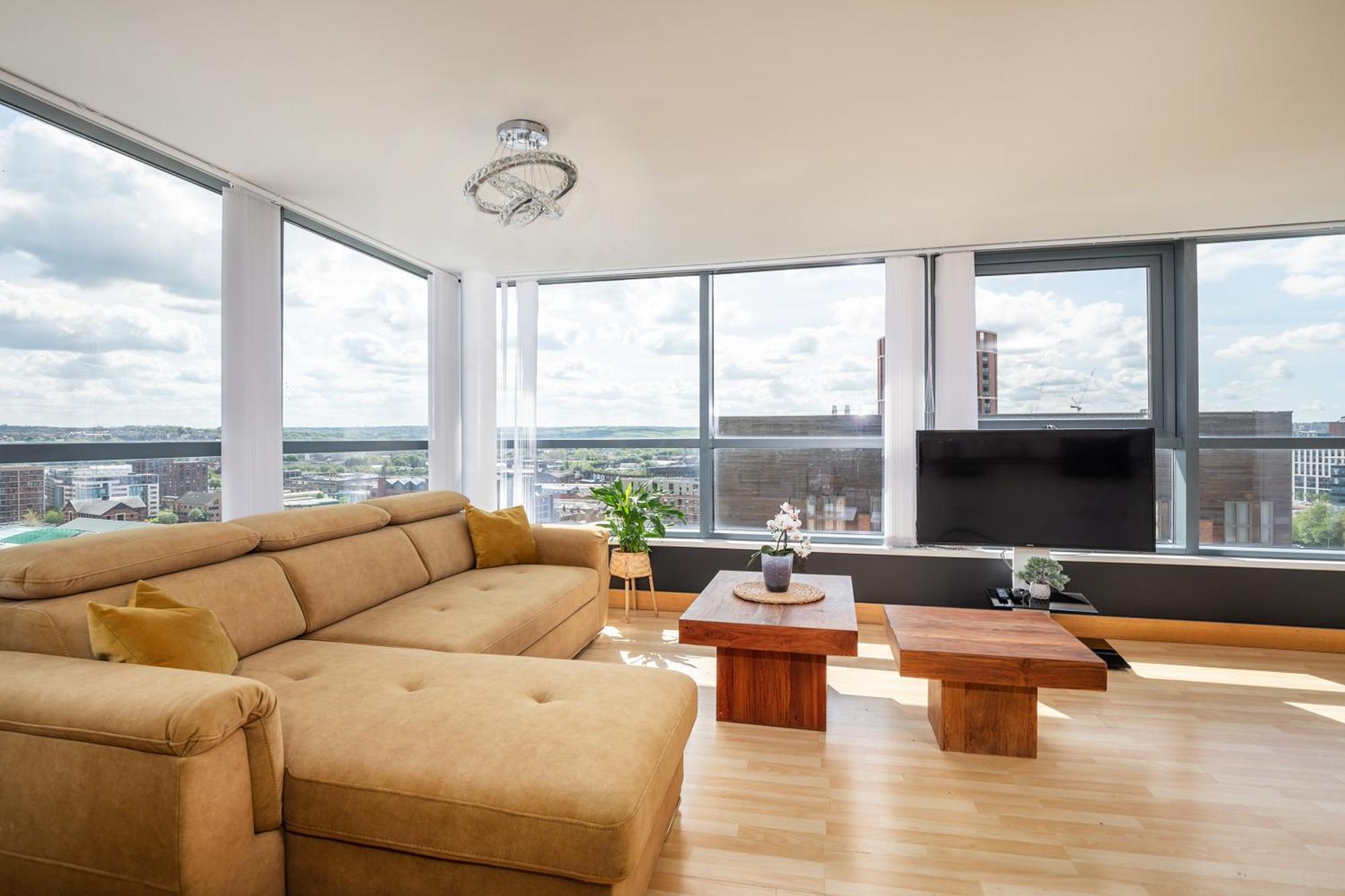 Large Central Penthouse In Leeds Leeds  Luaran gambar