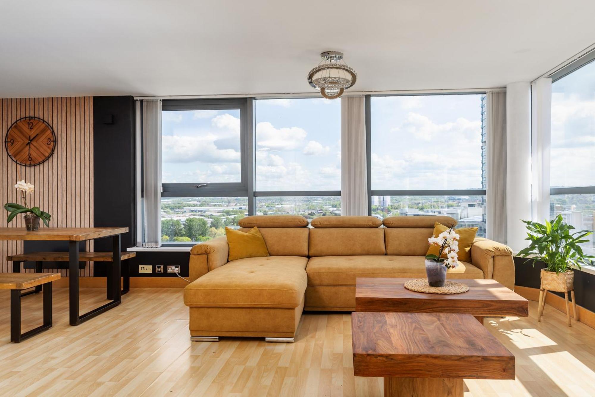 Large Central Penthouse In Leeds Leeds  Luaran gambar