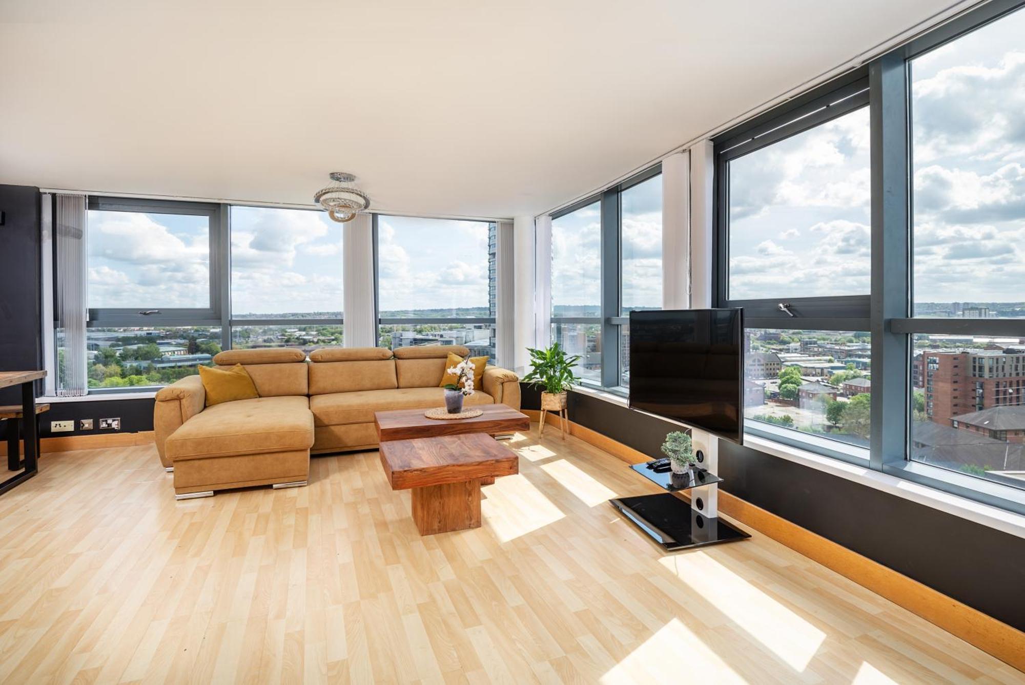 Large Central Penthouse In Leeds Leeds  Luaran gambar