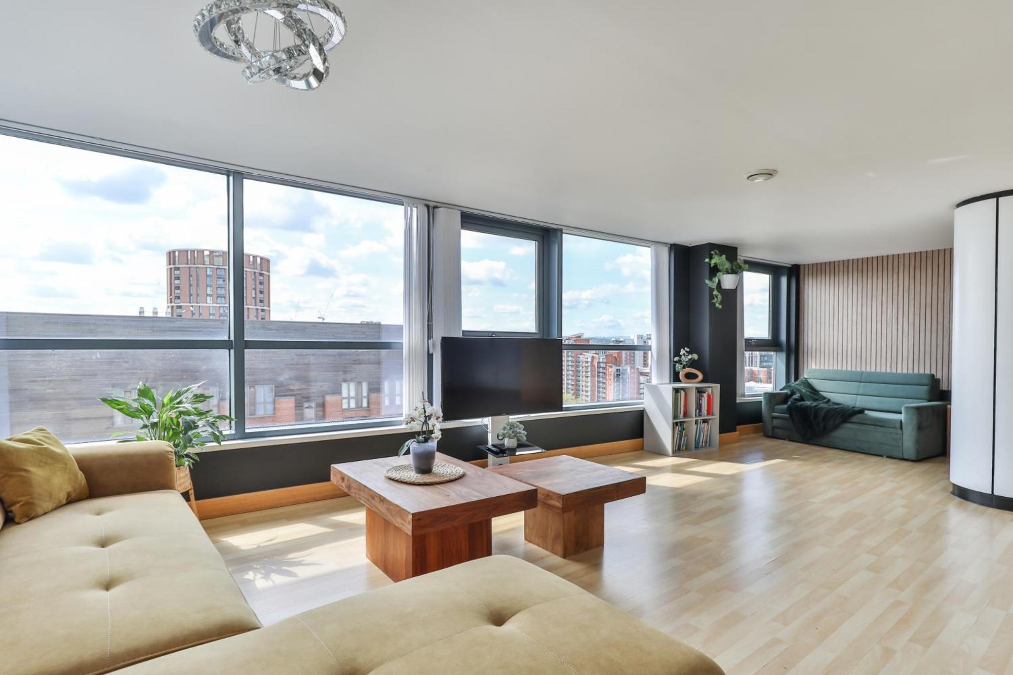 Large Central Penthouse In Leeds Leeds  Luaran gambar